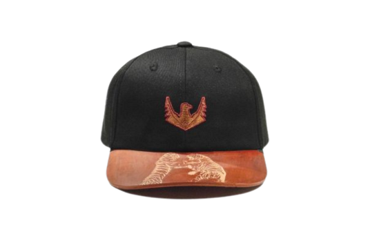 Cherry Wood Cap - Tiger